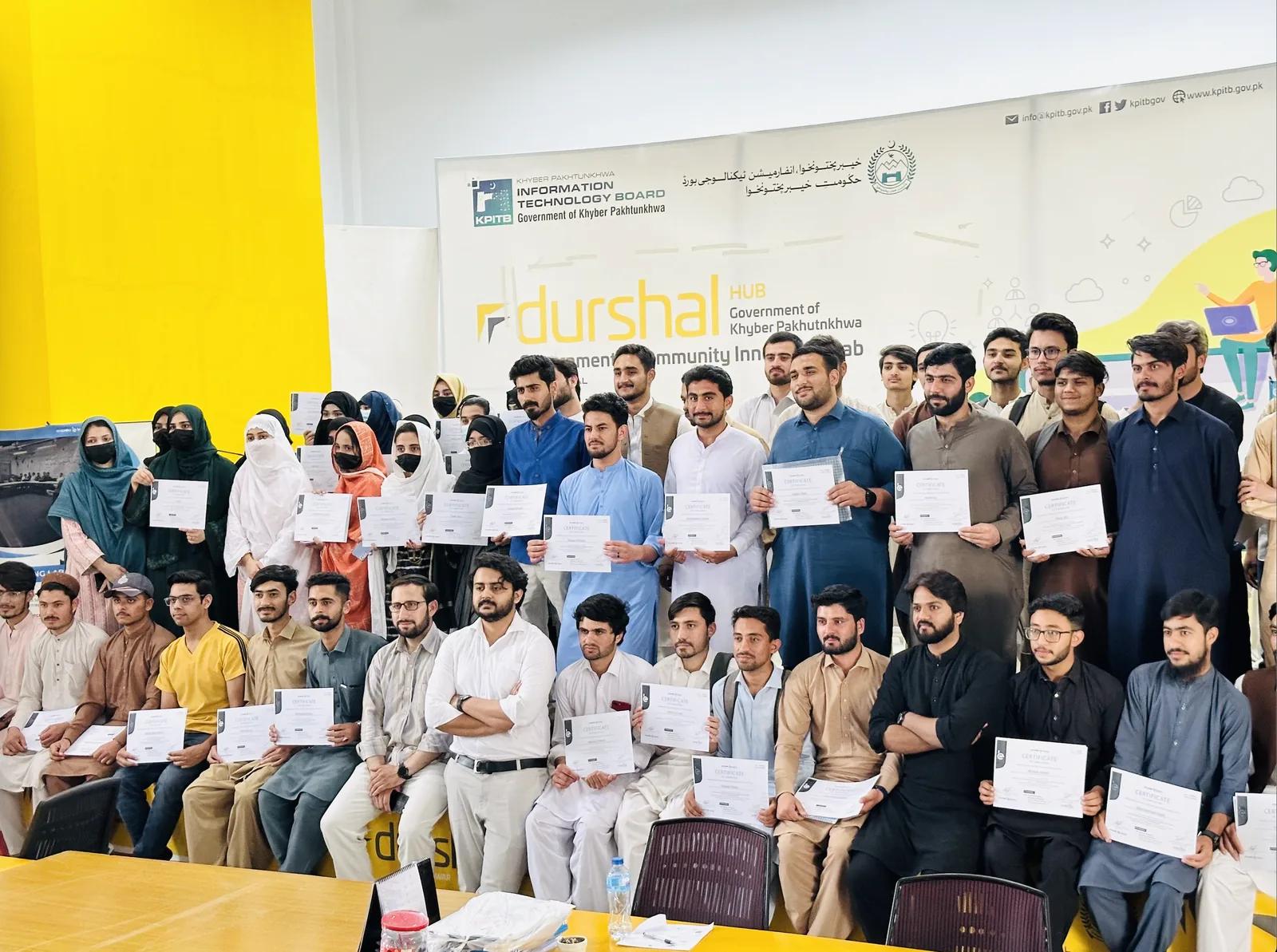 Certificate ceremony for a completed cohort — HOPE'87
